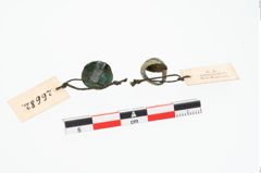 Foto von Bronzeriemenbesatzknopf (NHMW-PRAE-026682)